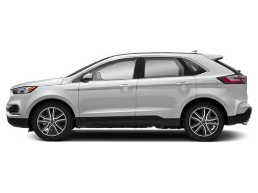 Star White Metallic Tri-Coat 2020 Ford Edge Titanium