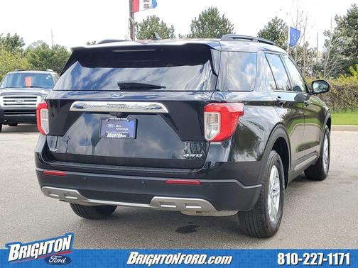 Agate Black Metallic 2023 Ford Explorer XLT