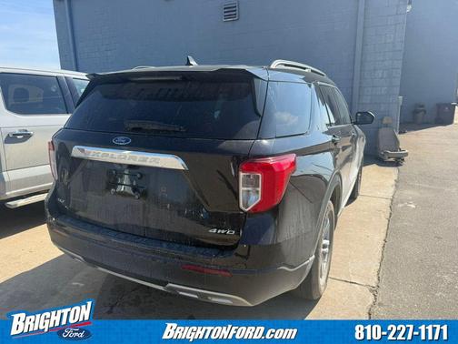 Agate Black Metallic 2023 Ford Explorer XLT
