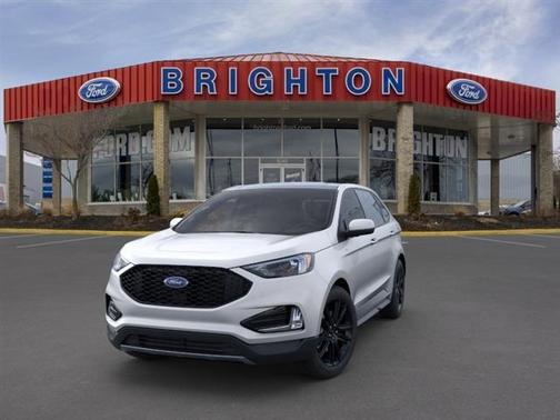 Iconic Silver Metallic 2023 Ford Edge ST Line
