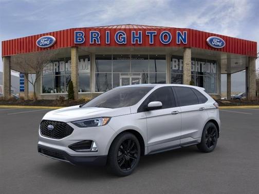 Iconic Silver Metallic 2023 Ford Edge ST Line