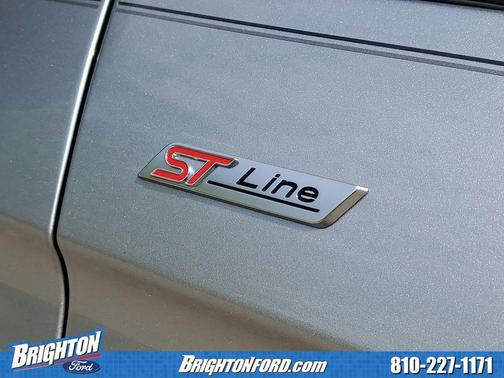 Silver Metallic 2023 Ford Edge ST Line