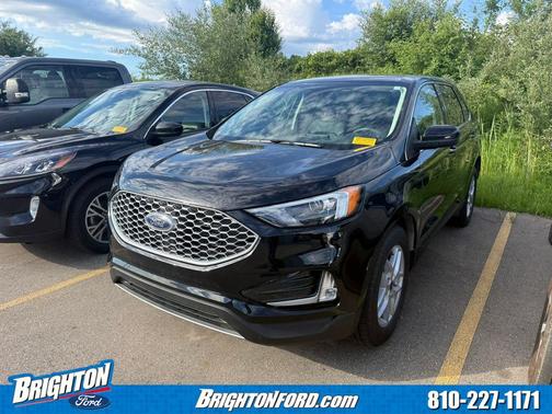 Agate Black Metallic 2024 Ford Edge SEL