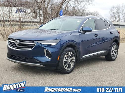 Sapphire Metallic 2023 Buick Envision Essence AWD