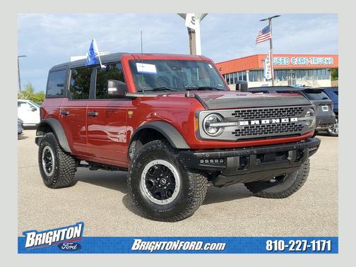 Hot Pepper Red Metallic Tinted Clearcoat 2023 Ford Bronco Badlands