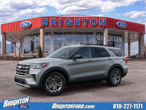 Avalanche Gray 2027 Ford Explorer Active