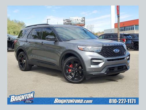 Gray Metallic 2024 Ford Explorer ST