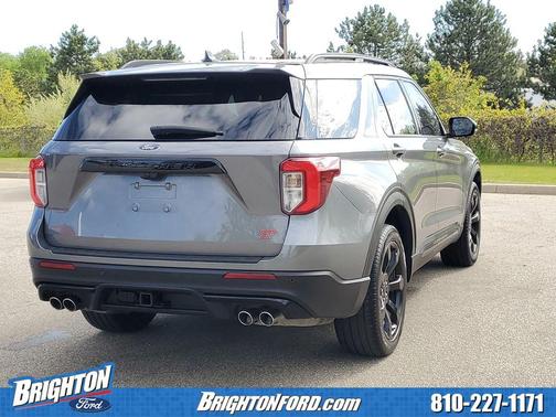 Gray Metallic 2024 Ford Explorer ST