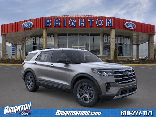 Carbonized Gray Metallic 2026 Ford Explorer Active