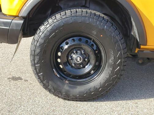 Orange Metallic 2021 Ford Bronco Black Diamond