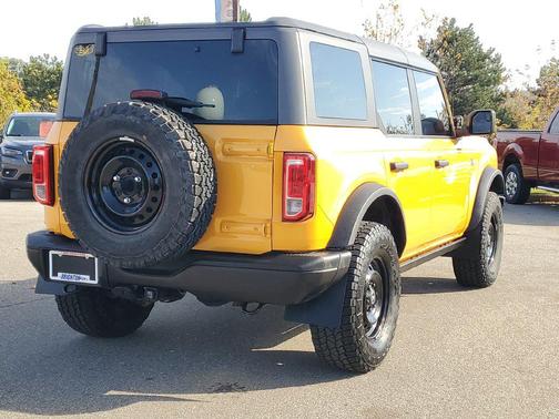Orange Metallic 2021 Ford Bronco Black Diamond
