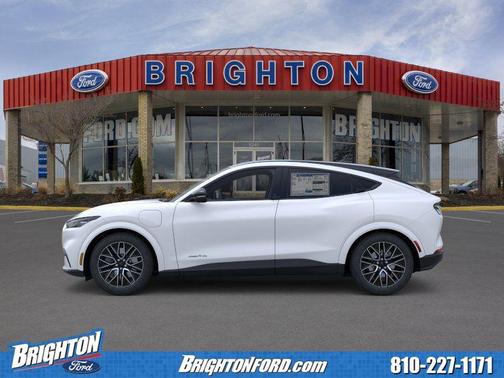 Star White Metallic Tri-Coat 2026 Ford Mustang Mach-E Premium