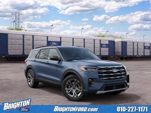 Vapor Blue Metallic 2027 Ford Explorer Active