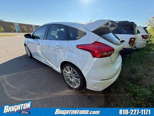 Frozen White 2017 Ford Focus RS Base