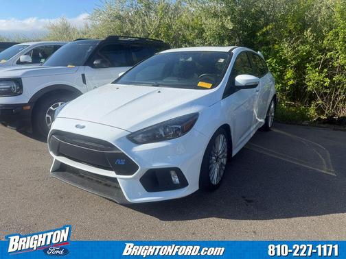 Frozen White 2017 Ford Focus RS Base