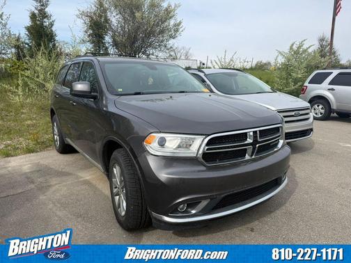 Granite Clearcoat Metallic 2017 Dodge Durango SXT