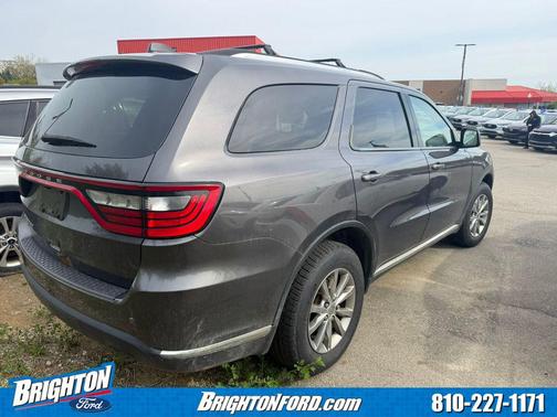Granite Clearcoat Metallic 2017 Dodge Durango SXT