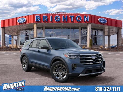 Vapor Blue Metallic 2027 Ford Explorer Active