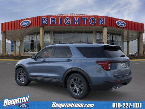 Vapor Blue Metallic 2026 Ford Explorer Active w/200A Pkg