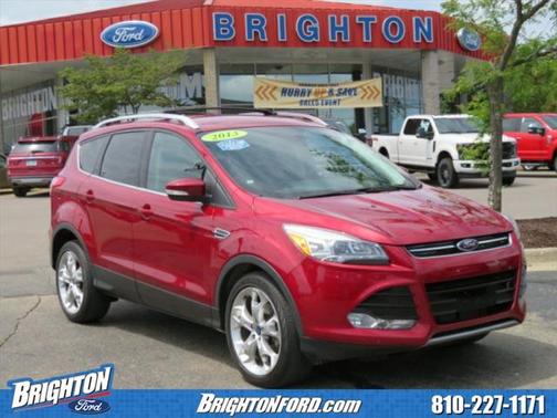 Ruby Red Tinted Clearcoat 2013 Ford Escape Titanium