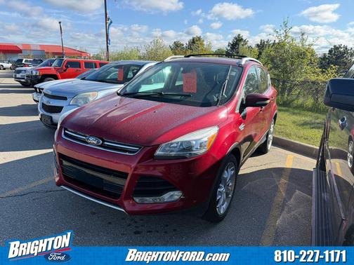 Ruby Red Tinted Clearcoat 2013 Ford Escape Titanium