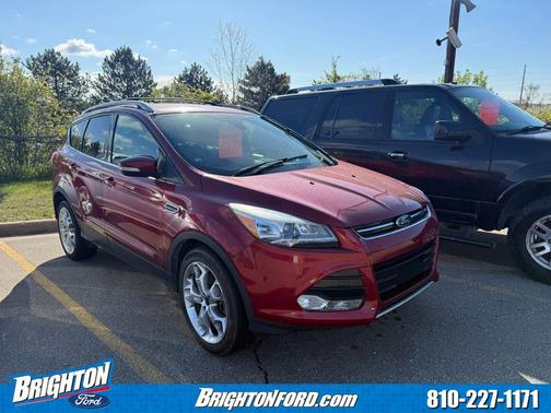 Ruby Red Tinted Clearcoat 2013 Ford Escape Titanium