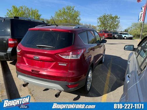 Ruby Red Tinted Clearcoat 2013 Ford Escape Titanium