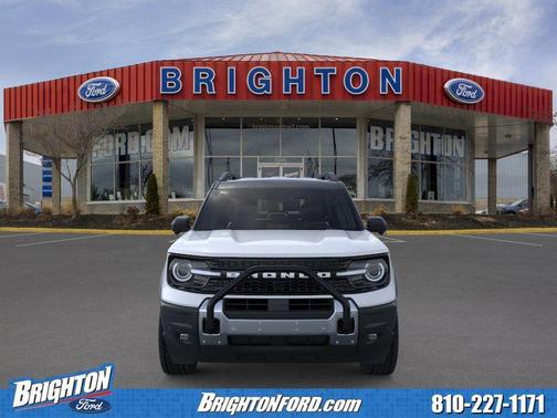 Space White Metallic 2026 Ford Bronco Sport Outer Banks