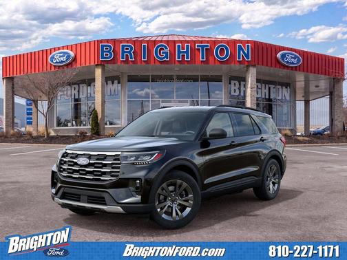 Agate Black Metallic 2027 Ford Explorer Active