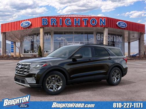 Agate Black Metallic 2027 Ford Explorer Active