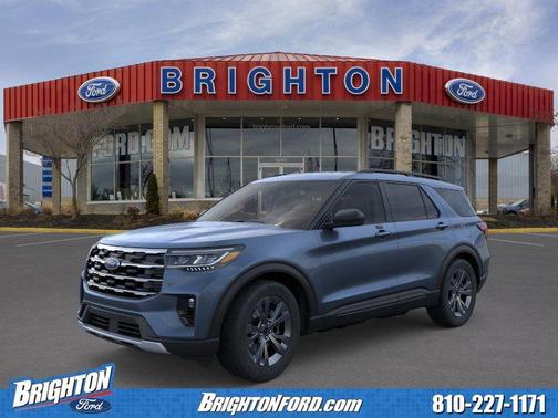Vapor Blue Metallic 2026 Ford Explorer Active