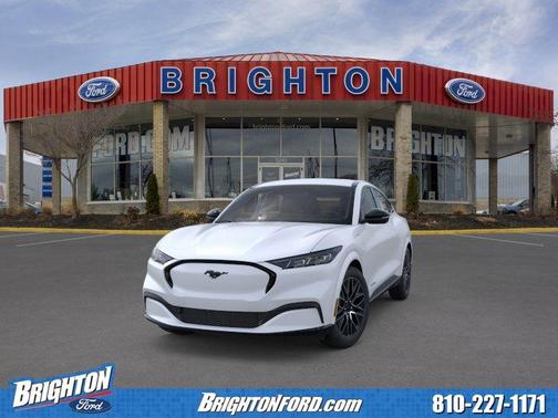 Star White Metallic Tri-Coat 2026 Ford Mustang Mach-E Premium