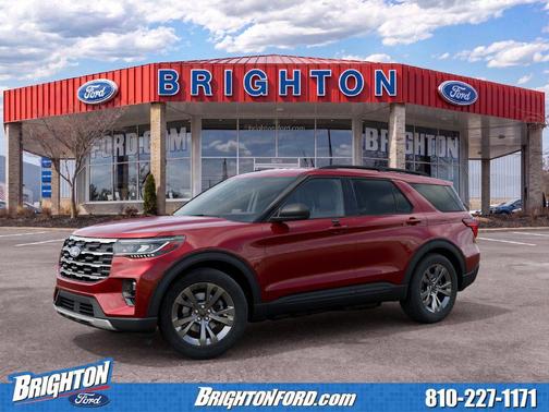 Ruby Red Metallic Tinted Clearcoat 2027 Ford Explorer Active