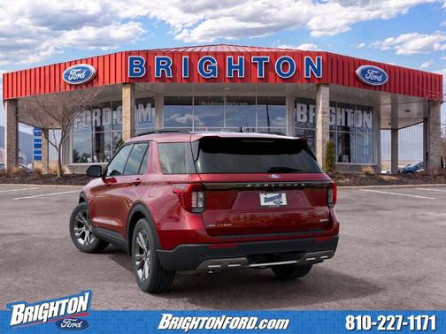 Ruby Red Metallic Tinted Clearcoat 2027 Ford Explorer Active