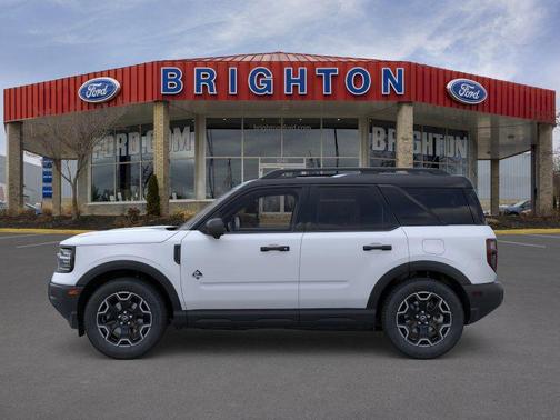 Space White Metallic 2026 Ford Bronco Sport Outer Banks
