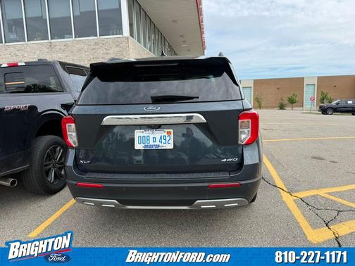 Blue Metallic 2023 Ford Explorer XLT