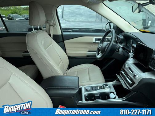 Blue Metallic 2023 Ford Explorer XLT