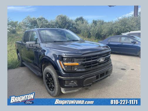 Antimatter Blue Metallic 2024 Ford F-150 XLT