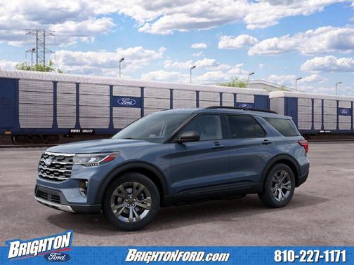 Vapor Blue Metallic 2027 Ford Explorer Active
