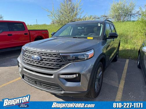 Carbonized Gray Metallic 2023 Ford Explorer XLT