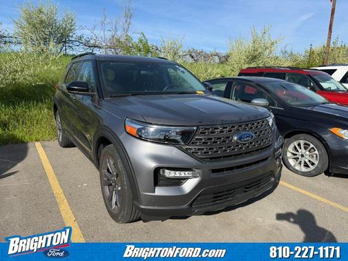 Carbonized Gray Metallic 2023 Ford Explorer XLT