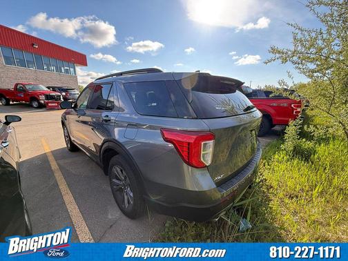 Carbonized Gray Metallic 2023 Ford Explorer XLT