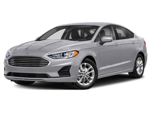 Silver 2020 Ford Fusion SE