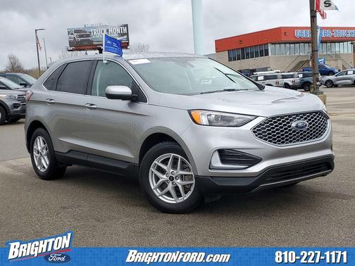 Silver Metallic 2023 Ford Edge SEL