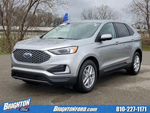 Silver Metallic 2023 Ford Edge SEL