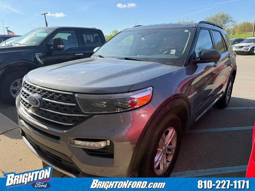 Gray Metallic 2023 Ford Explorer XLT