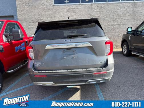Gray Metallic 2023 Ford Explorer XLT