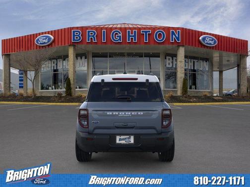 Azure Gray Metallic Tri-Coat 2026 Ford Bronco Sport Heritage
