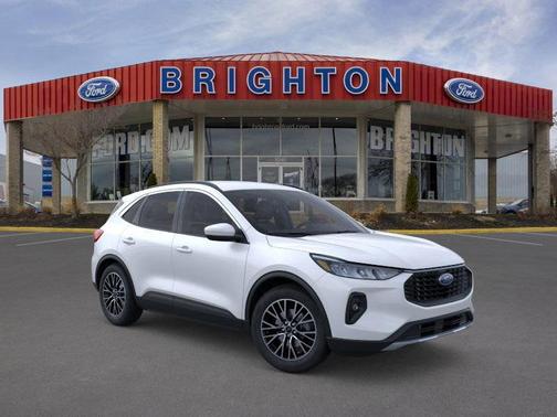 star white metallic tri-coat 2026 Ford Escape PHEV SE SUV