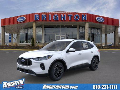 star white metallic tri-coat 2026 Ford Escape PHEV SE